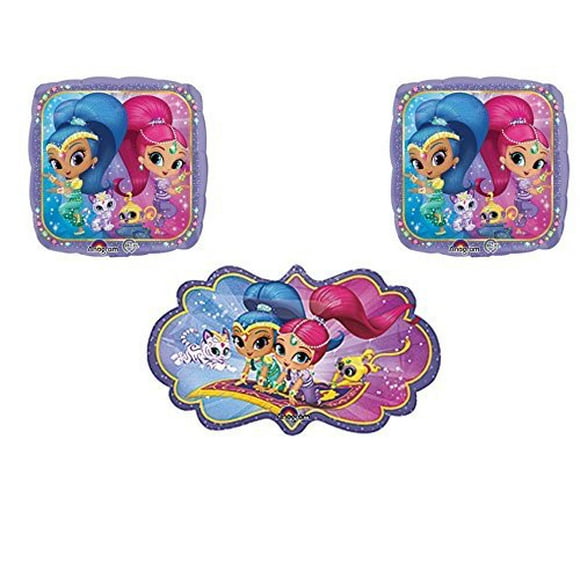 Shimmer and Shine Genies Latex Balloons Birthday Party Decoration Supplies ~ 12 Shimmer and Shine Genies Latex Balloons Birthday Party Decoration Supplies ~ 12
